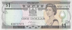 Fiji 1 dollar 1987